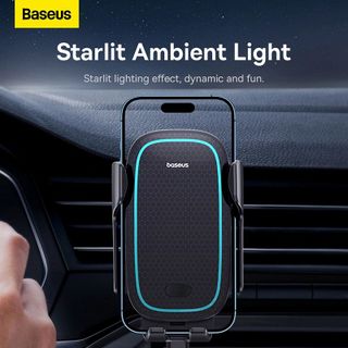 Đế Giữ Điện Thoại Tích Hợp Sạc Không Dây 15W Baseus Milky Way Pro Series Wireless Charging Electric Car