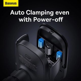 Đế Giữ Điện Thoại Tích Hợp Sạc Không Dây 15W Baseus Milky Way Pro Series Wireless Charging Electric Car