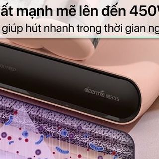 Máy Hút Bụi Giường Nệm Thảm Sofa Diệt Khuẩn UV DEERMA CM980