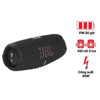 Loa Bluetooth di động chống nước tích hợp sạc dự phòng JBL Charge 5