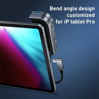 Hub chuyển 6 trong 1 Baseus Bend Angle No.7 dùng cho iPad Pro 2018 11/12.9