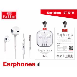 Tai nghe có dây nhét dây Earldom E18 jack 3.5mm