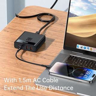 Bộ sạc nhanh Mcdodo Hyperspace Series 100W 4-Port PD Quick Charging Station (2 TypeC + 2 USB)