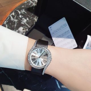 SĂN SALE CUỐI NĂM ĐỒNG HỒ NỮ NỘI ĐỊA TRUNG MICHNA KASS DÂY DA MẶT VIỀN HỘT