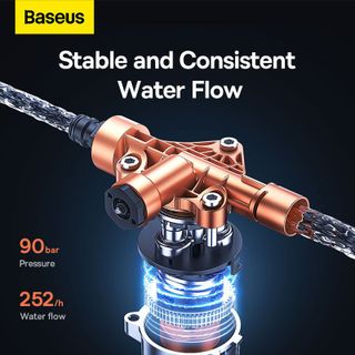 Máy Nén Rửa Xe Di Động Cao Cấp Baseus F0 Car Pressure Washer CN