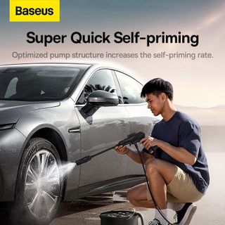 Máy Nén Rửa Xe Di Động Cao Cấp Baseus F0 Car Pressure Washer CN