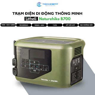 Trạm Sạc Di Động Thông Minh Camping LiTheLi Naturehike B700 - Bản Quốc Tế