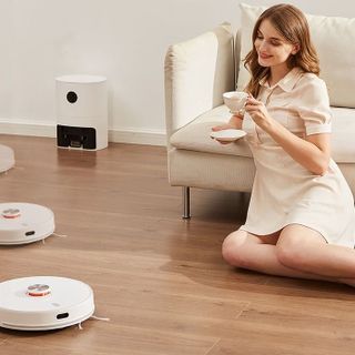 Robot Hút Bụi Xiaomi Lydsto S1 Diệt Khuẩn UV Kèm Dock Hút Rác