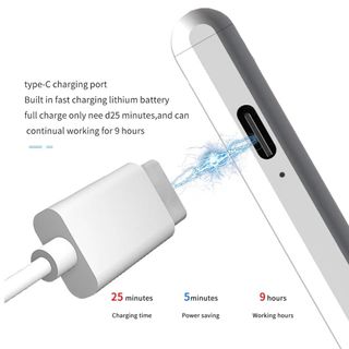 Bút Cảm Ứng Dành Riêng Cho iPad Earldom ET-P4 Hỗ Trợ Tì Tay, Nam Châm Hút