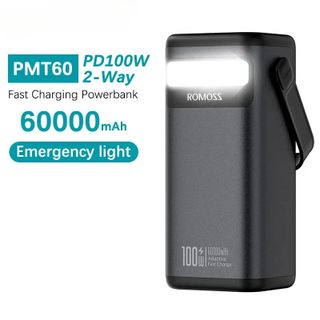 Trạm sạc mini - Sạc dự phòng ROMOSS PMT60 – 60.000mAh | 100W sạc nhanh 2 chiều