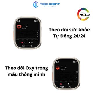 Đồng Hồ Thông Minh Android Lắp Sim 4G Pro Max Màn Hình AMOLED Siêu Tràn WIFI Tải APP Chơi Game
