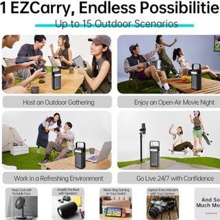 Trạm sạc mini - Sạc dự phòng ROMOSS PMT60 – 60.000mAh | 100W sạc nhanh 2 chiều