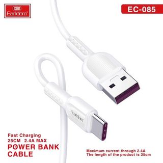 Cáp Sạc 2.4A Earldom 25cm EC-085