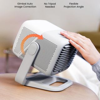 Jmgo N1s Quốc Tế – Máy Chiếu Thông Minh, Gimbal xoay 135 độ, Tích Hợp Hệ Điều Hành Google TV, Netflix Chính Chủ Tìm Kiếm Giọng Nói, Bảo Hành 12 Tháng