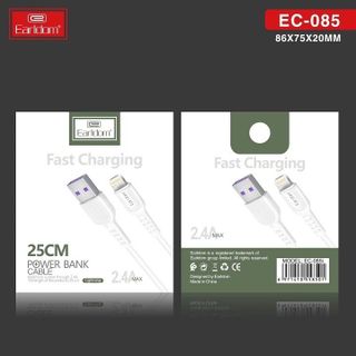 Cáp Sạc 2.4A Earldom 25cm EC-085