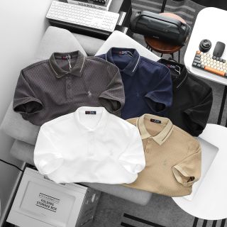 Áo thun polo nam.  Full 100% Cotton dệt kim, mịn, đẹp.