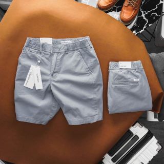 Short kaki nam. Vải chính phẩm dày dặn có thun co dãn , Form Slim fit