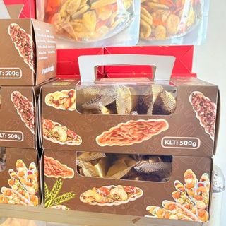 Bánh Thuyền Hạt Dinh Dưỡng - Hộp 500gr