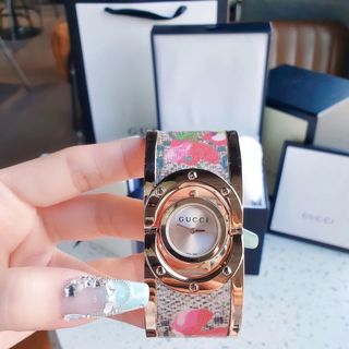 ĐỒNG HỒ NỮ CAO CẤP GUCHI VÒNG BẢNG MẶT ĐỘC LẠ