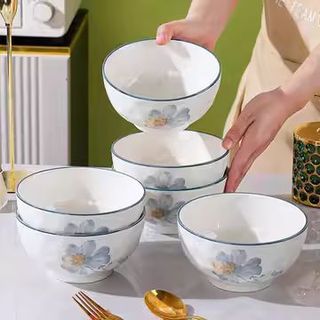 Đĩa 8 Vuông Hoa Xanh (THÙNG 60C)