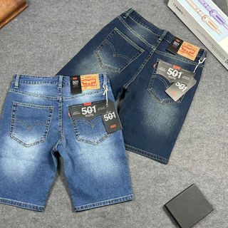 Short jean nam co giãn.