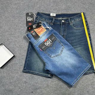 Short jean nam co giãn.