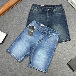 Short jean nam co giãn.