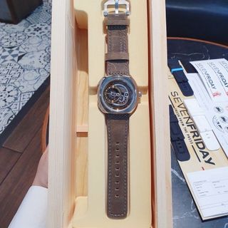 ĐỒNG HỒ NAM SIÊU CẤP SEVEN PRIDAY  MÁY CƠ MẶT TO TẶNG DÂY FULLBOX