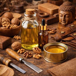 SỈ DẦU HẠT ÓC CHÓ DÙNG TRONG CHẾ BIẾN ĐỒ MỸ NGHỆ CAO CẤP