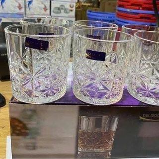 BỘ 6 LY THỦY TINH WHISKY 340ML DSKB033-2 (T8)