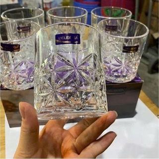 BỘ 6 LY THỦY TINH WHISKY 340ML DSKB033-2 (T8)