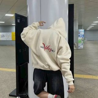 Áo khoác nỉ nam nữ GOOD VIBES ONLY