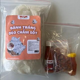 Bánh Tráng Dẻo Chấm Sốt FOSA , Độc Lạ, Deo Dẻo Đắm Say, Cay Ngon Dậy Vị