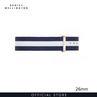 SET VALENTINE DANIEL CAO CẤP DA LƯỚI PETITE VÀ DÂY NATO FULLBOX HỘP NƠ ĐỎ