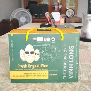 Gạo Hữu Cơ Tấm Sữa Nguyên Phôi Bổ Dưỡng Cho Trẻ Em Và Người Lớn Tuổi 3kg - TanDat