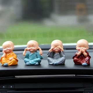 BỘ 4 CHÚ TIỂU TỨ KHÔNG TRANG TRÍ