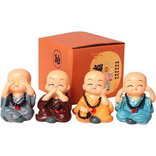 BỘ 4 CHÚ TIỂU TỨ KHÔNG TRANG TRÍ