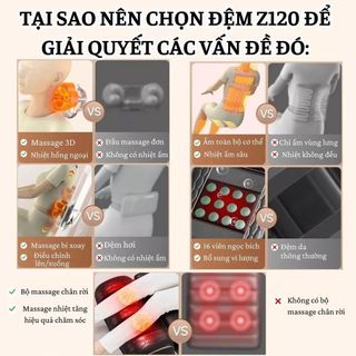 Đệm Massage Toàn Thân Cao Cấp Z120 PRO