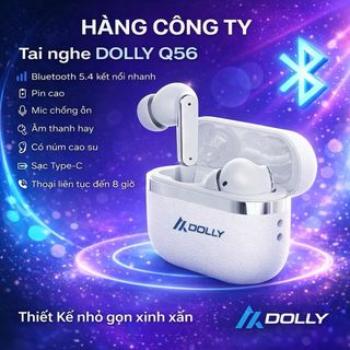 Tai Nghe bluetooth không dây DOLLY Q56, Hàng Công Ty tích hợp Mic chống ồn