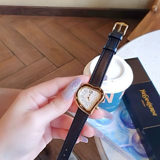 SET VALENTINE TRÁI TIM ĐỒNG HỒ NỮ CAO CẤP YXL DÂY DA TẶNG TRANG SỨC FULLBOX HÃNG