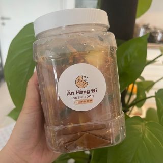 Mắm dưa - đu đủ giòn giòn, cay mặn vừa ăn, hàng công ty đảm bảo sạch sẽ, chất lượng 800GR Chua Food