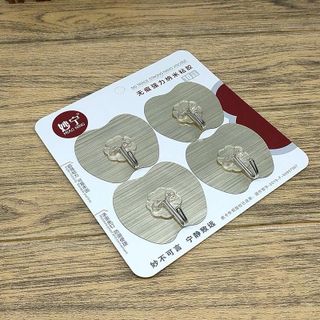 SET 4 MÓC DÁN TƯỜNG CHỊU LỰC HÌNH QUẢ TÁO