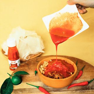 [MUA 3 TẶNG 1] Bánh Tráng Dẻo Chấm Sốt FOSA , Độc Lạ, Deo Dẻo Đắm Say, Cay Ngon Dậy Vị Nước Sốt Gia Vị