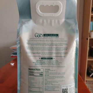 Gạo sinh thái ST25 Tấn Đạt 5kg - Chuẩn sạch từ tâm