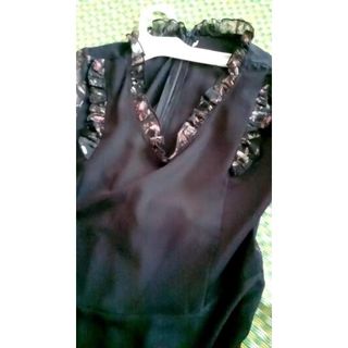 Váy trung niên dự tiệc sang trọng cho mẹ bigsize, thiết kế dáng xòe che khuyết điểm tốt, châst liệu lụa mango - K03