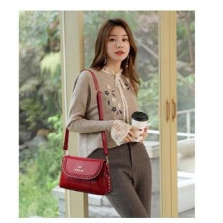 Túi xách nữ thời trang trung niên sang trọng quý phái, da cao cấp, size 26cm TX19 Bag Đeo Vai