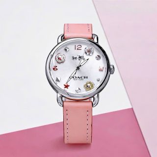 COA 𝐃𝐞𝐥𝐚𝐧𝐜e dây da hồng – Ngọt ngào, tinh tế cho quý cô thanh lịch