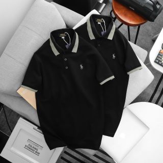 Áo thun polo cá sấu cotton nam.