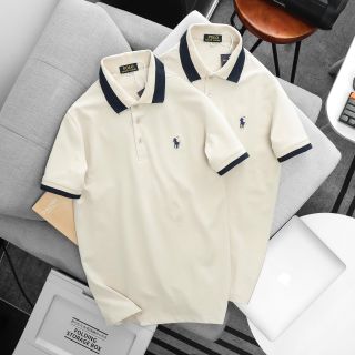 Áo thun polo cá sấu cotton nam.