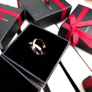 XẢ KHO NHẪN CẮT NỮ CAO CẤP DANILE W HỘP NƠ